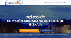 Desktop Screenshot of bizkaisida.com